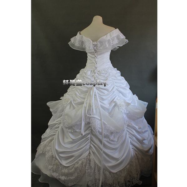 Princess Ariel cosplay costume Ariel White costume Dress