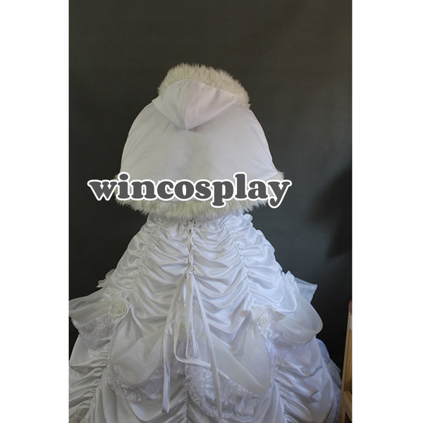 Princess Ariel cosplay costume Ariel White costume Dress