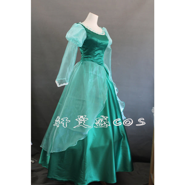 The Little Mermaid Ariel Cosplay Costume Ariel Green dress