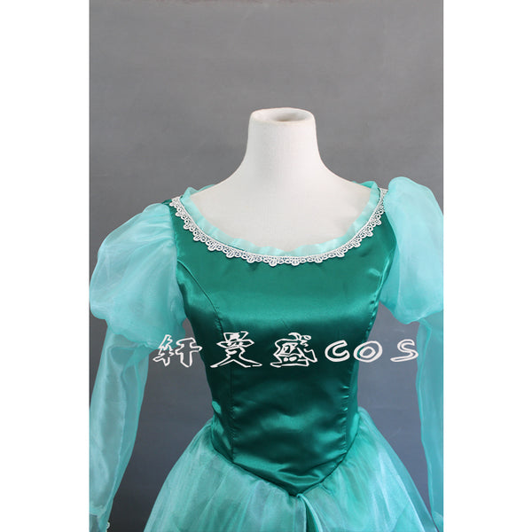 The Little Mermaid Ariel Cosplay Costume Ariel Green dress