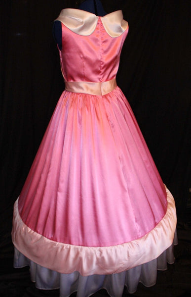 Adult Cinderella Pink Gown Costume Made By the Mice Custom Cosplay