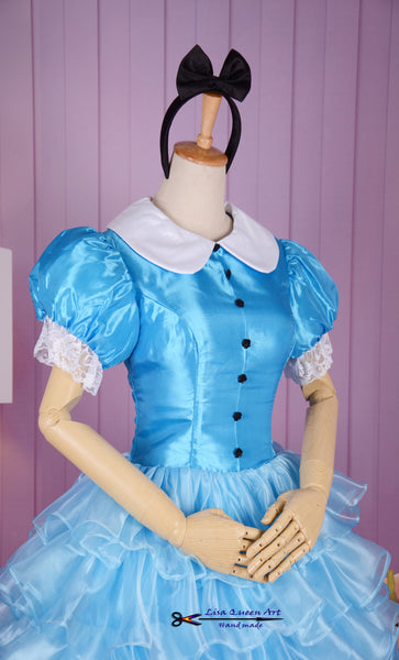 Cosplay Costume Alice Short dress Alice In The Wonderland