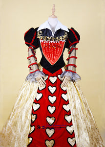 Cosplay Costume Red Queen dress Suits Alice In The Wonderland Red Quee – Mermaidcosplay Cosplay Costume Red Queen dress Suits Alice In The Wonderland Red Quee – Mermaidcosplay