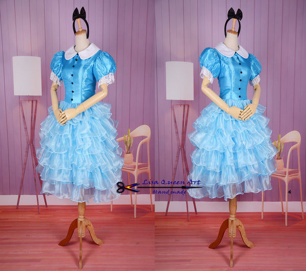 Cosplay Costume Alice Short dress Alice In The Wonderland