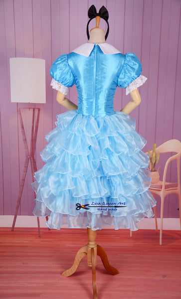 Cosplay Costume Alice Short dress Alice In The Wonderland