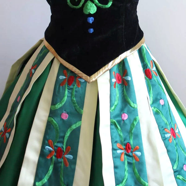 Frozen Anna Coronation Day Deluxe Dress