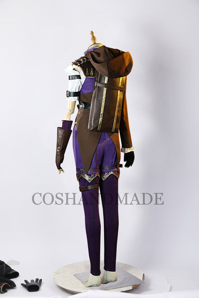 LoL Cosplay Costume Arcane Caitlyn Costume Caitlyn Cosplay Costume