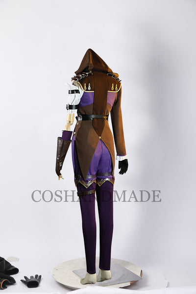 LoL Cosplay Costume Arcane Caitlyn Costume Caitlyn Cosplay Costume