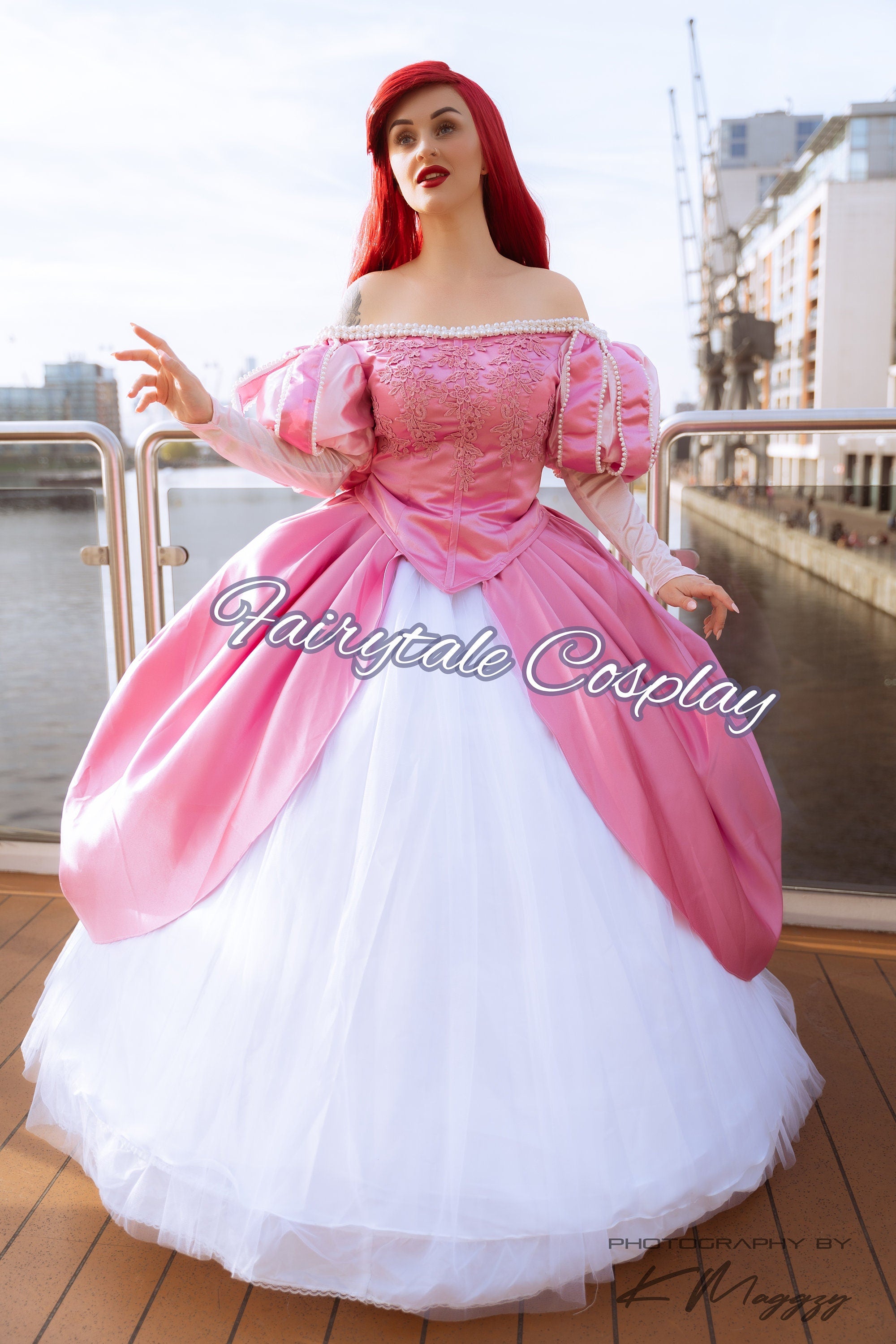 Ariel Little Mermaid Pearl Dress  Mermaidcosplay
