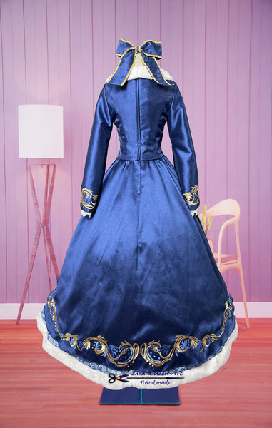Cosplay costume Ariel Embroidery Dress The Little Mermaid Ariel