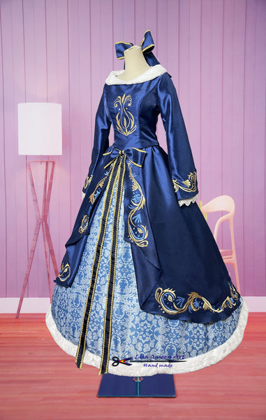 Cosplay costume Ariel Embroidery Dress The Little Mermaid Ariel