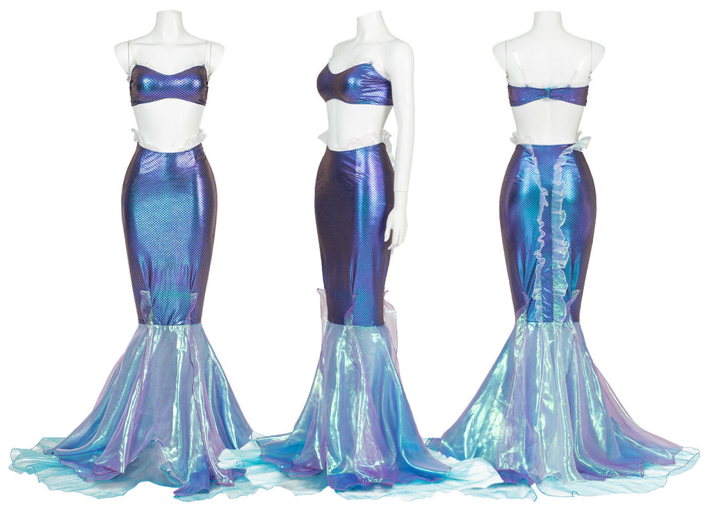 ariel movie blue dress The Little Mermaid Ariel Blue Dress Costume for Women | Adult | Womens | M | Blue