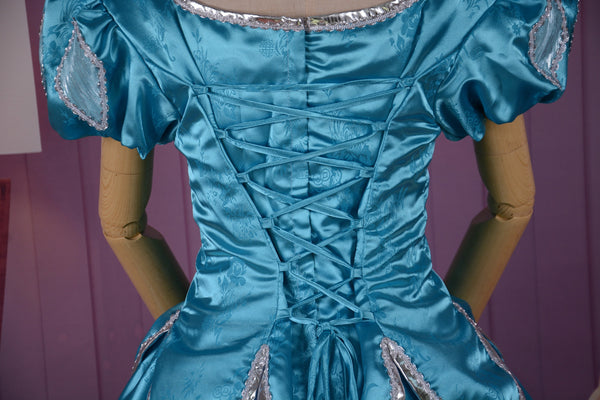 Turquoise Brocade Ariel Cosplay Costume Little Mermaid Ariel Dress