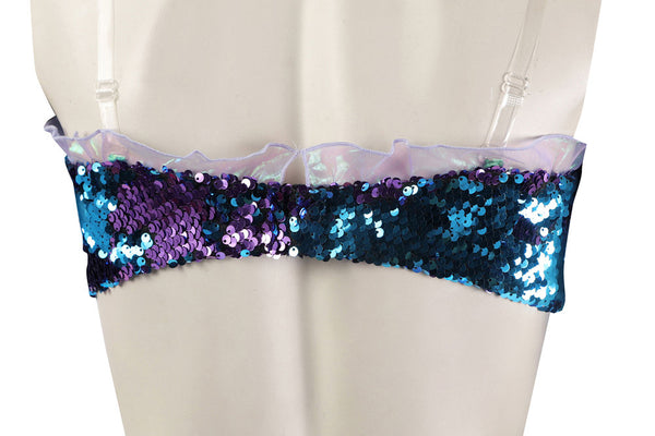 The Little Mermaid Ariel Cosplay Costume for women 2023 movie Ariel Sequin dress