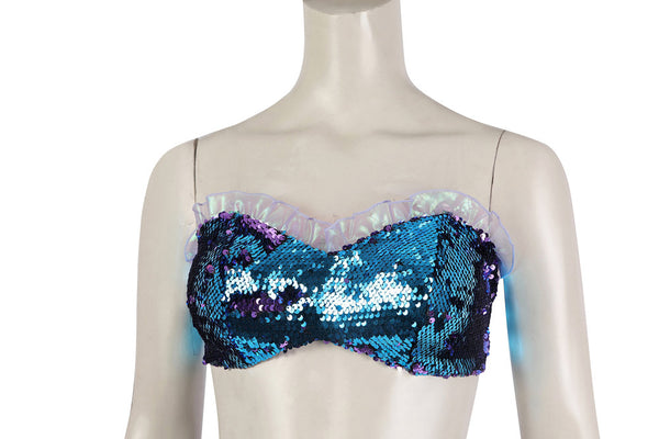 The Little Mermaid Ariel Cosplay Costume for women 2023 movie Ariel Sequin dress