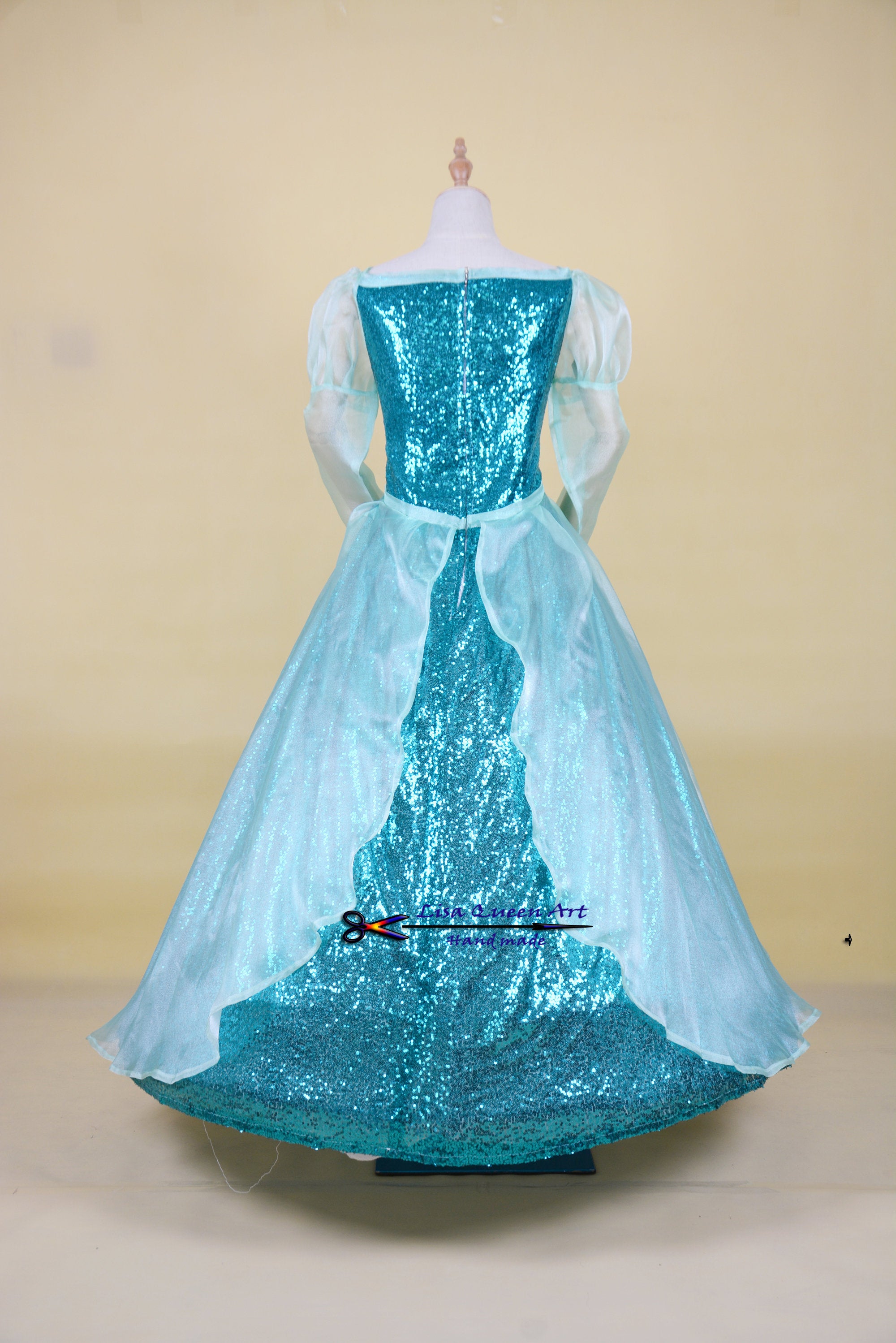 little mermaid ariel fancy dress Cosplay costume Fancy princess Ariel Cosplay dress The little Mermaid –  Mermaidcosplay