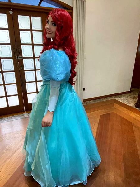 Ariel Little Mermaid Cosplay Dress