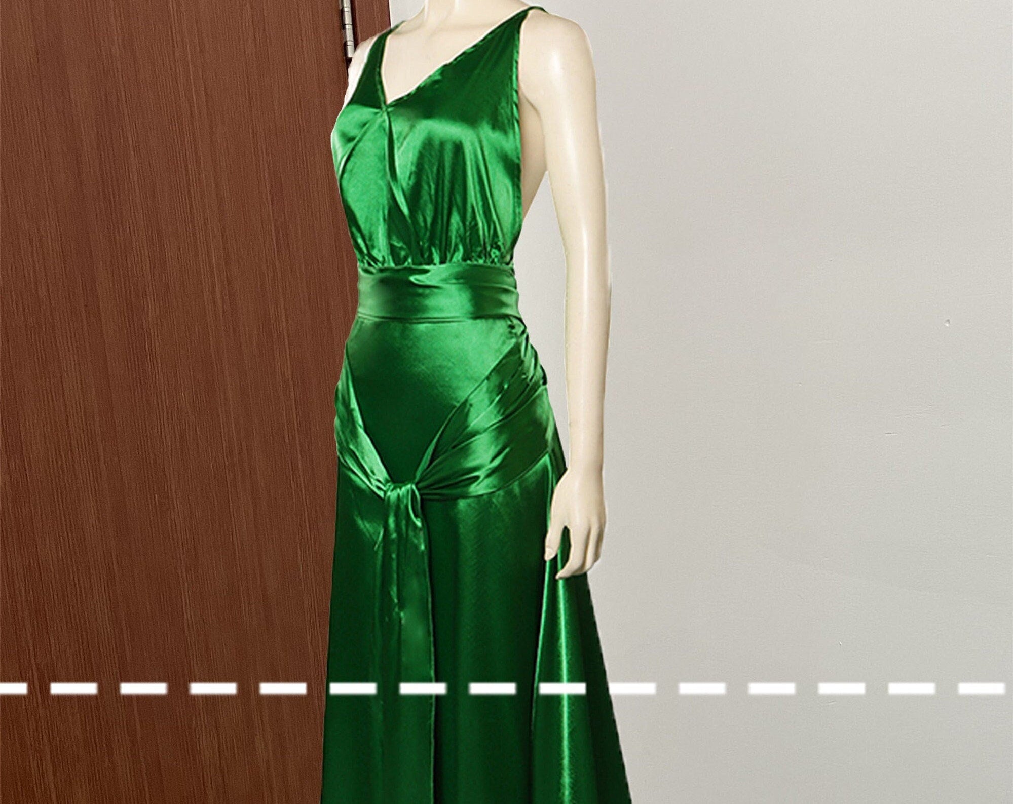 Atonement Cecilia Thales Cosplay Dress Cecilia Cosplay Green Dress Cecilia Thales V neck Slip Dress Cosplay Costume For Women