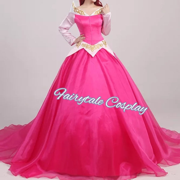 Aurora Sleeping Beauty Cosplay Dress