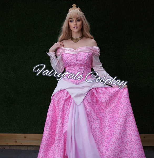 Aurora Sleeping Beauty Cosplay Dress