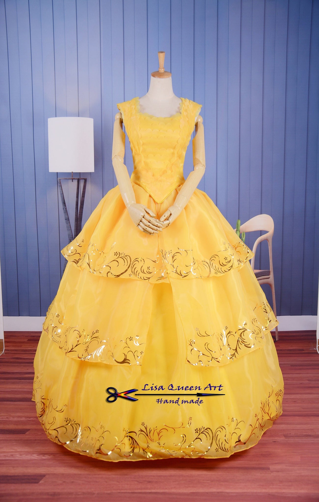Belle cosplay costume Belle Sundress Beauty and Beast Princess