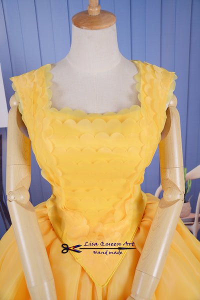 Belle cosplay costume Belle Sundress Beauty and Beast Princess