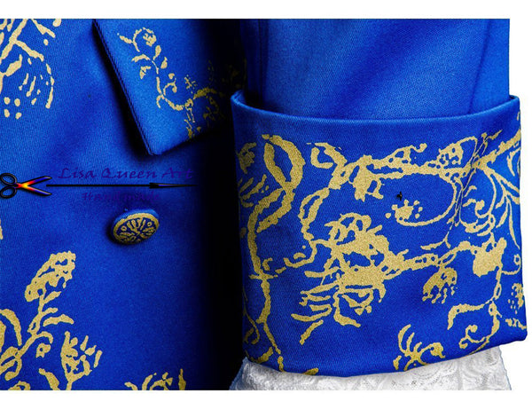 Cosplay Costume Adults Halloween Outfit Beauty and the Beast Prince Adam Suit