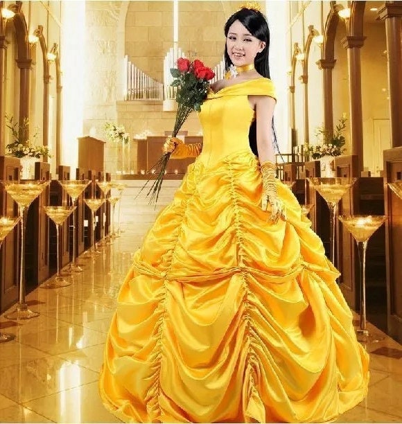 Belle Beauty The Beast Dress – Mermaidcosplay