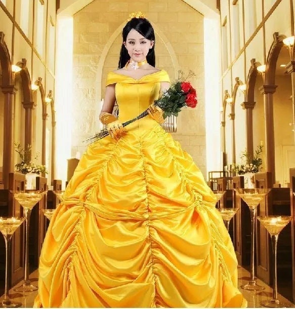 Belle Beauty The Beast Dress – Mermaidcosplay