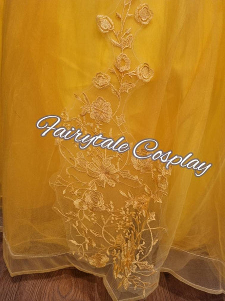 Belle Beauty and The Beast Wedding Dress