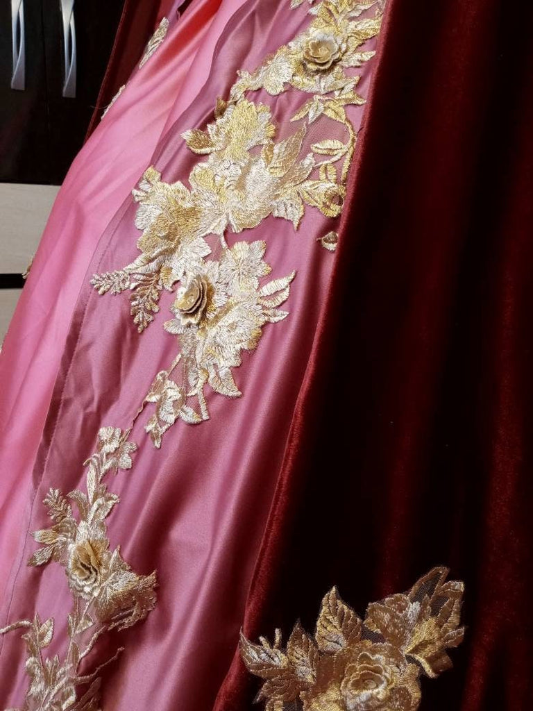 Belle pink Dress Costume cosplay customade Beauty and the Beast Mermaidcosplay Belle pink Dress Costume cosplay customade Beauty and the Beast Mermaidcosplay