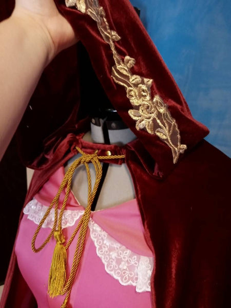 Belle pink Dress Costume cosplay customade Beauty and the Beast