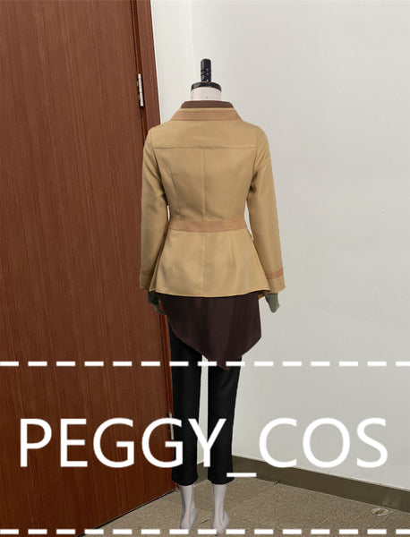 Bix Caleen Cosplay Costume Suit Star Wars Women Cosplay Costume Bix Caleen Cosplay Coat Halloween Cosplay Costume Make up Party Cos