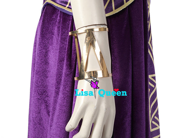 Wakanda Forever Cosplay Outfit Black Panther Ramonda Dress Costume