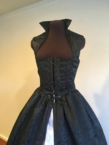 Black Renaissance Medieval Dress