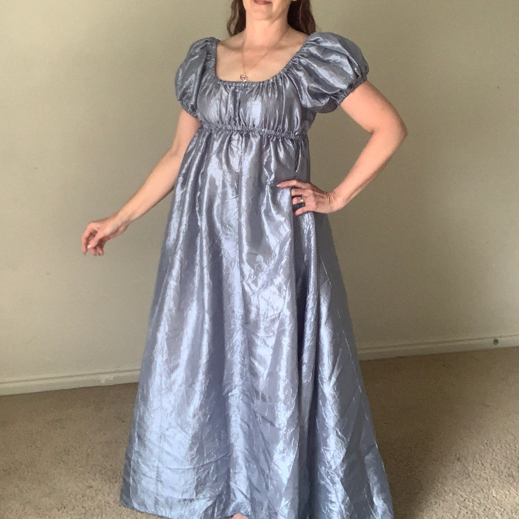 Blue Colors Bridgerton Dress Mermaidcosplay Blue Colors Bridgerton Dress Mermaidcosplay