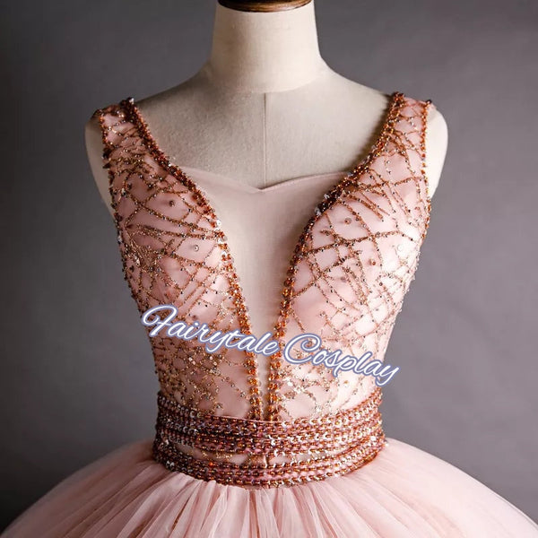 Blush Pink Quinceanera Dress