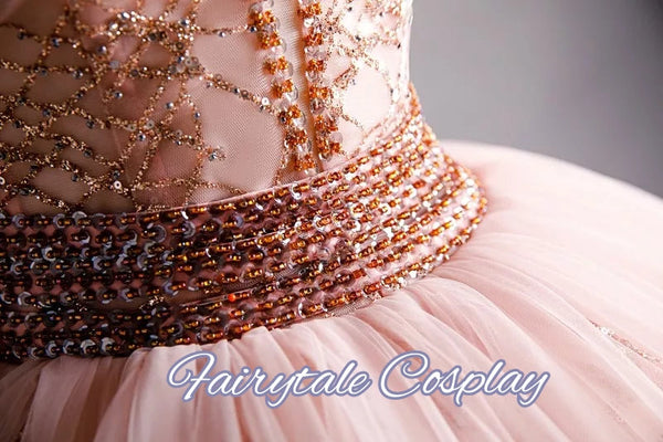 Blush Pink Quinceanera Dress