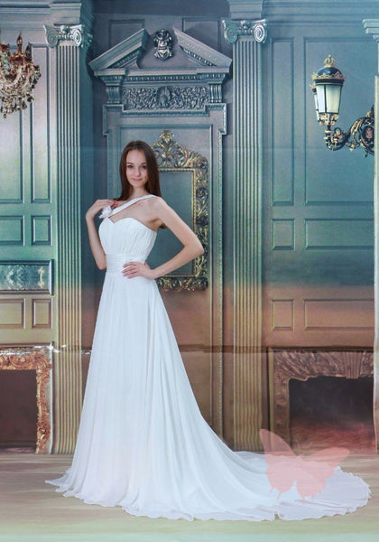 White Bridesmaid Dress
