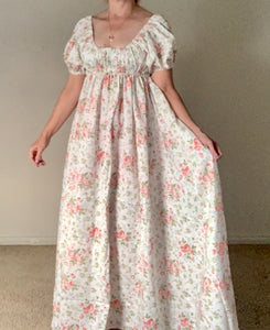 Bridgerton Full length Cotton Dress