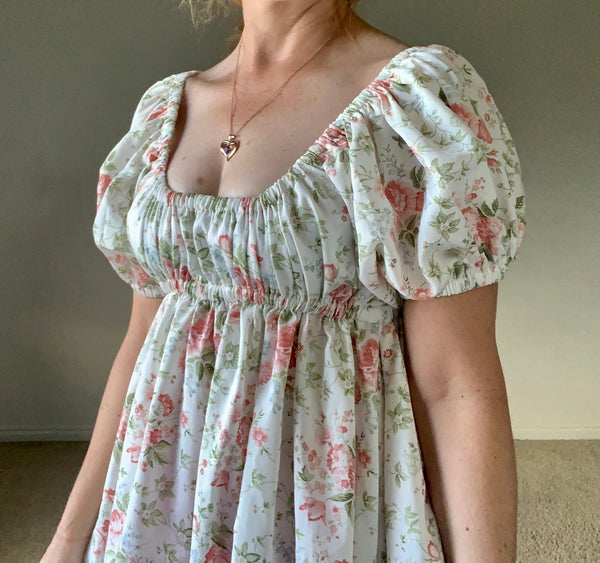Bridgerton Full length Cotton Dress