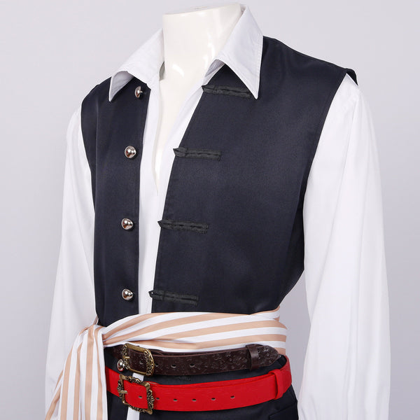 Cosplay Costume Captain Jack Sparrow