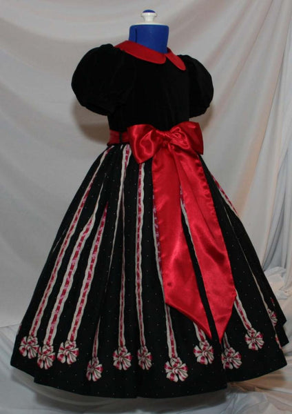 STUNNING Daisy Kingdom Holiday RIBBONS Christmas Dress