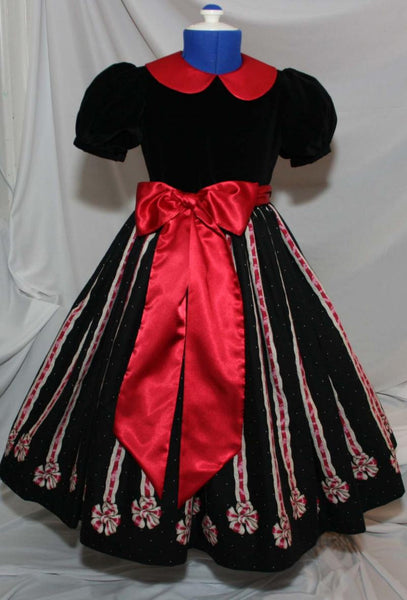 STUNNING Daisy Kingdom Holiday RIBBONS Christmas Dress