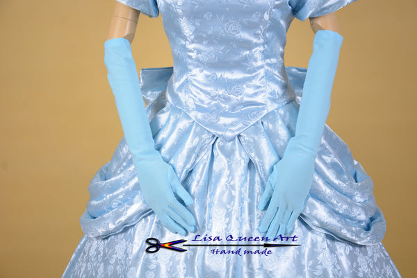Thick Satin dress Cinderella Cosplay dress Cinderella Cosplay Costume