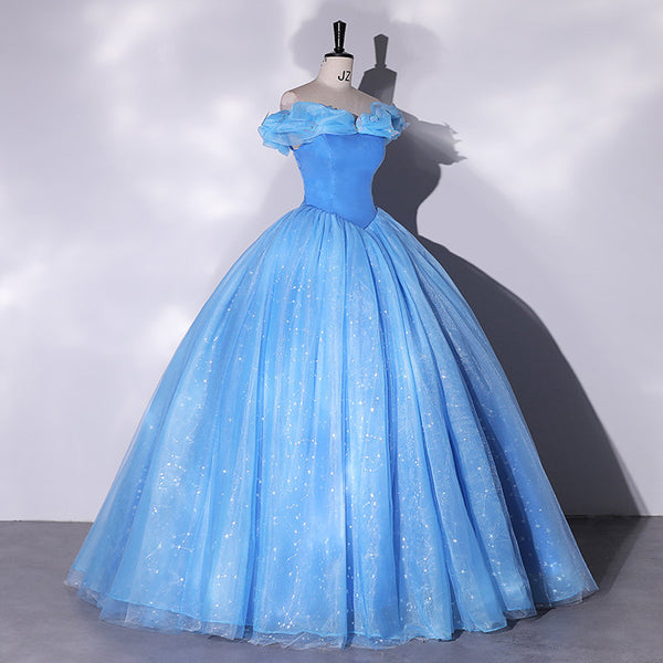 Cinderella wadding Dress for party Halloween Movie Cinderella Cosplay Costume