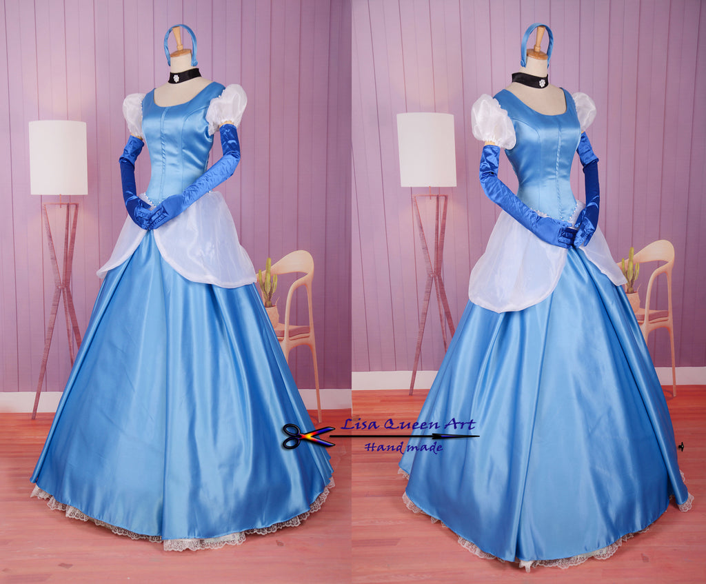 Cinderella blue dress Royal Classic Costume Cinderella Cosplay Costume Mermaidcosplay Cinderella blue dress Royal Classic Costume Cinderella Cosplay Costume Mermaidcosplay