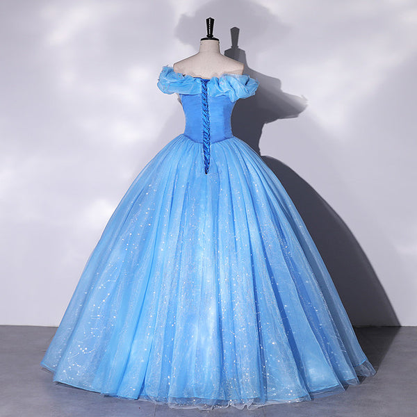 Cinderella wadding Dress for party Halloween Movie Cinderella Cosplay Costume