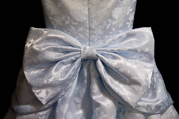 Cinderella GOWN Costume FLORAL Satin Brocade CHILD Size