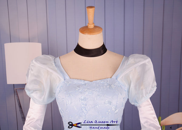 Cinderella Lace dress Princess Cinderella Cosplay Costume